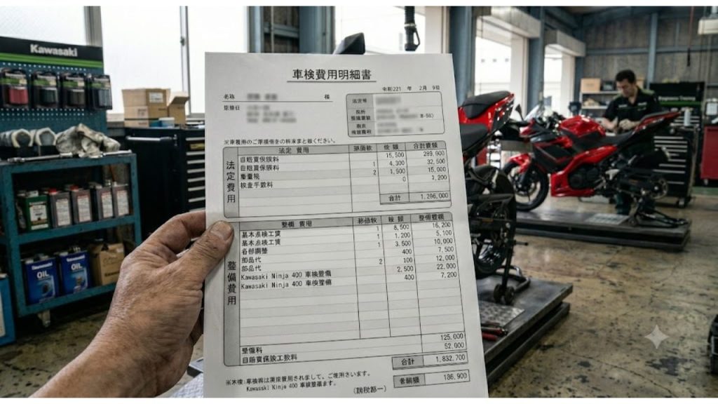 車検費用の明細を解剖！「法定費用」と「整備費用」
