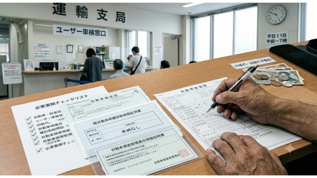 最安を攻めるなら！「ユーザー車検」の流れと必要書類
