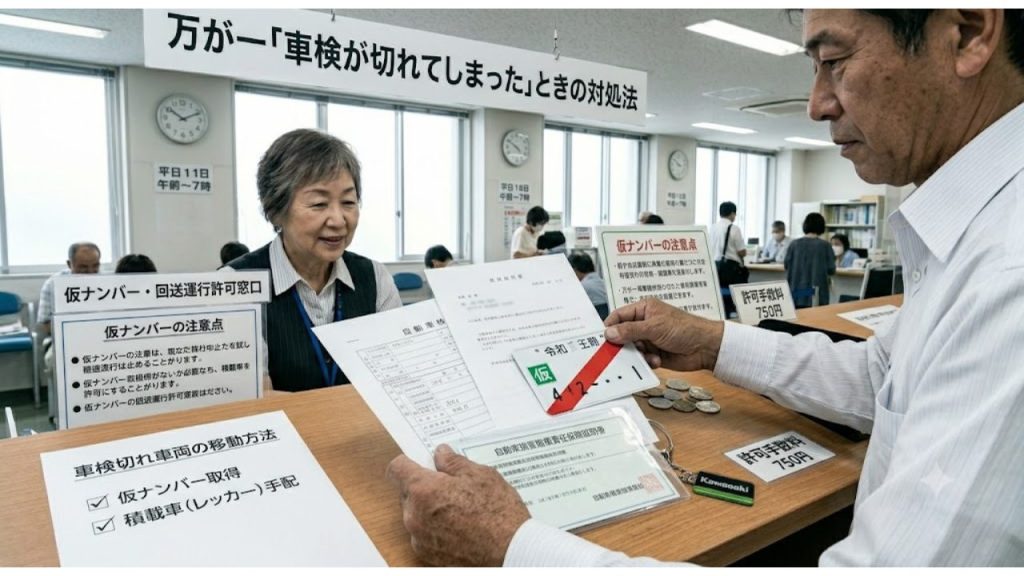 万が一「車検が切れてしまった」ときの対処法